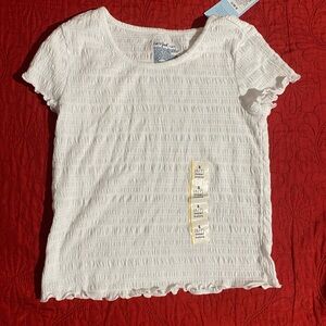 Cat & Jack White Short Sleeve Tee
